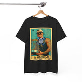 Banda El Bandido Loteria Card Tee Shirt -  Unisex Heavy Cotton Casual Fit